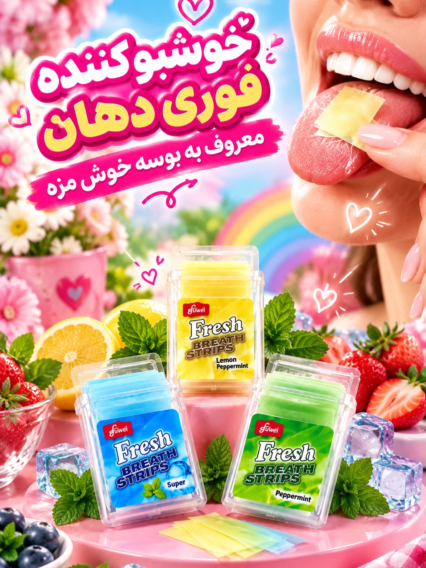 خوشبو کننده دهان ورقی